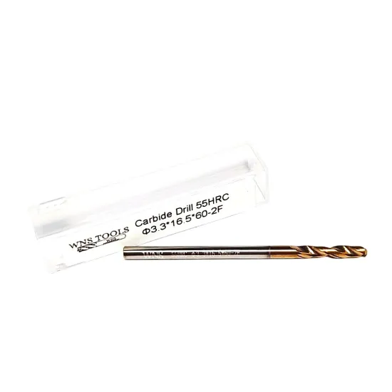 Wiertło węglikowe VHM Fi 3.3 x 60